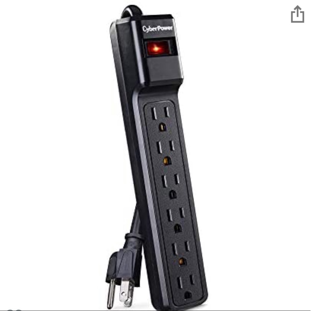 CyberPower Essential Surge Protector4ft Power Cord